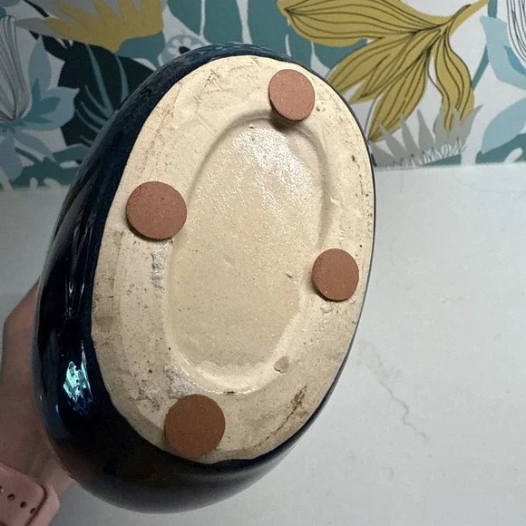 large‎ cooper vase raku style glossy cooper - Picture 8 of 8